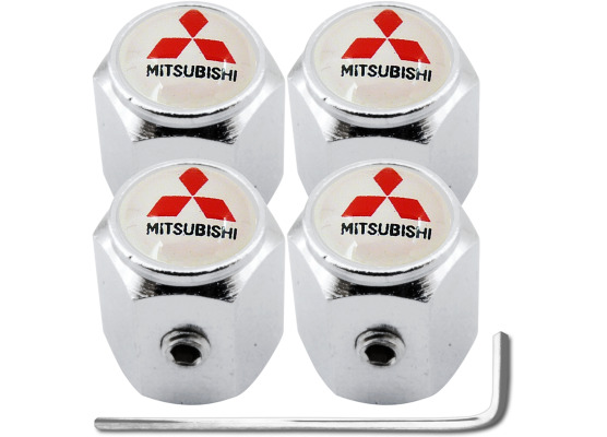 4 Mitsubishi hex antitheft valve caps