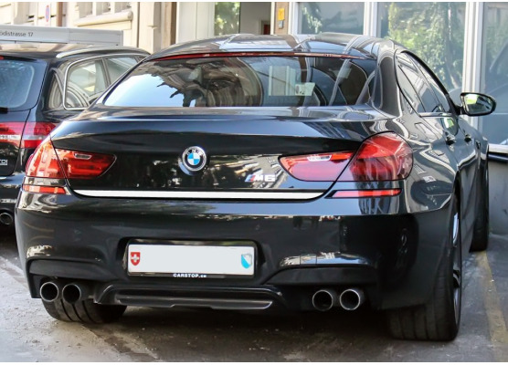 Trunk chrome trim BMW M6