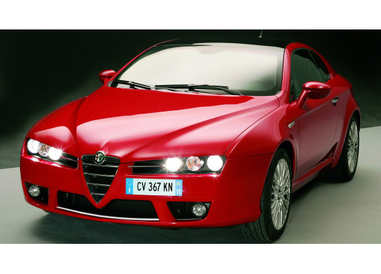 Cornice della griglia radiatore inferiore cromata Alfa Romeo Brera