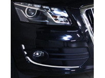 Chrome moulding trim for fog lights contours Audi Q5