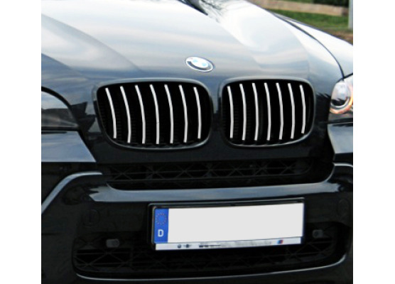 Baguette de calandre chromée compatible BMW X5