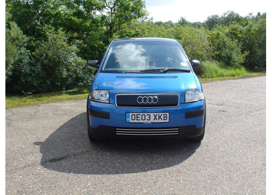 Baguette de calandre chromée pour Audi A2