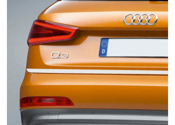 Baguette de coffre chromée pour Audi Q3