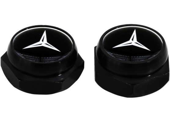 Cappucci per rivetti targa di immatricolazione Mercedes Classe AClasse BClasse CClasse CLClasse 