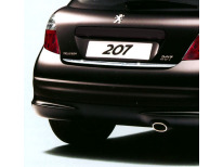 ChromZierleiste für Kofferraum Peugeot 207 0612 Peugeot 207 CC 0715 Peugeot 207 SW 0713