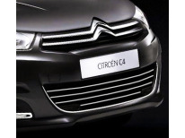 Chromleiste für Kühlergrill Citroën C4 1124