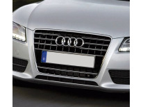 Double baguette de calandre chromée pour Audi A5 Cabriolet 0911 Audi A5 Coupé 0711 Audi A5 Sportba