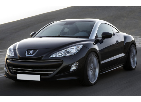 Double baguette de calandre chromée pour Peugeot RCZ 1012