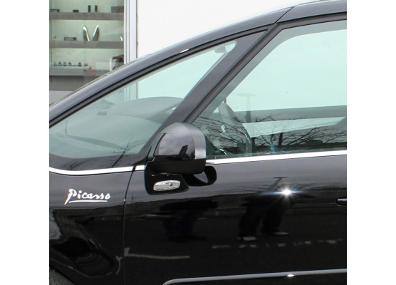 Fascia cromata di contorno inferiore dei vetri laterali Citroën C4 Picasso 0712