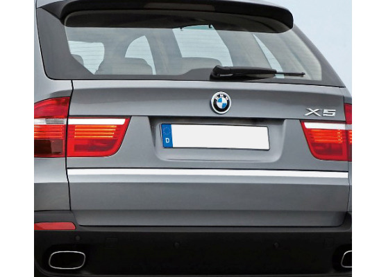 Fascia per bagagliaio cromata BMW X5