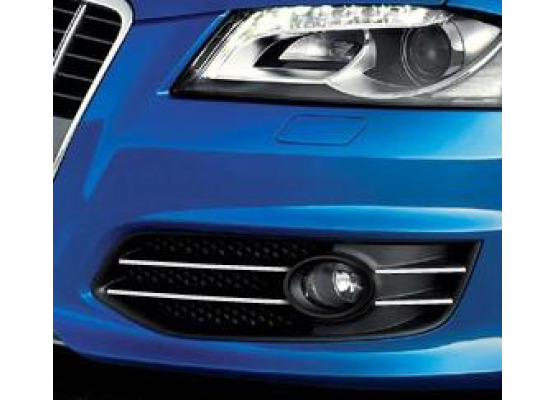 Fog lights chrome trim Audi S3 0624  Audi S3 sportback 0624