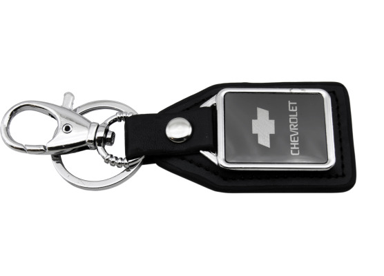 Imitation leather keychain Chevrolet