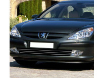 Moldura de calandria cromada Peugeot 607