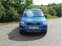 Radiator grill chrome trim compatible with Audi A2