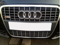 Radiator grill chrome trim compatible with