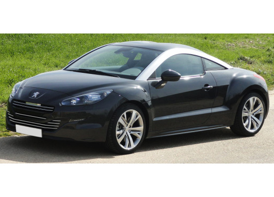 Radiator grill chrome trim compatible with Peugeot RCZ 1215 facelift