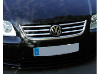 Radiator grill chrome trim compatible with VW Touran 0306