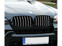Radiator grill dual chrome trim BMW X5