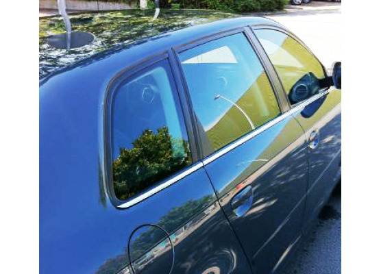 Side windows lower chrome trim Audi A3 série 1 9600Série 1 Phase 2 0003série 2 0308série 2 pha