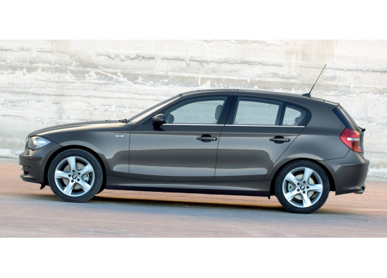 Side windows lower chrome trim BMW Série 1 E87 LCI 0711