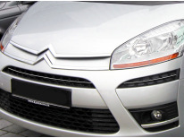 Radiator grill chrome trim compatible with