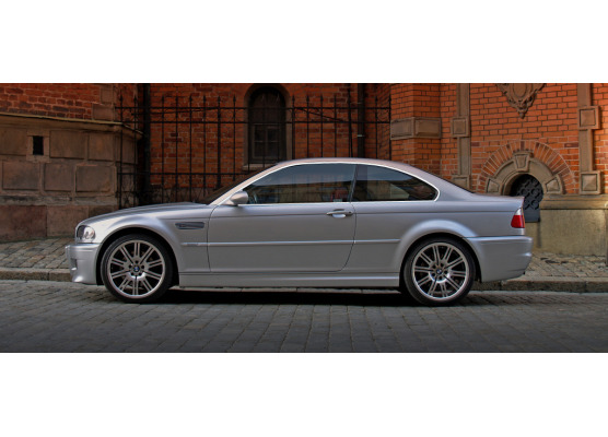 ZierChromleiste für seitliche Autofensterkonturen BMW M3 E46 0006
